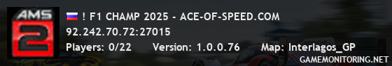 ! F1 CHAMP 2025 - ACE-OF-SPEED.COM