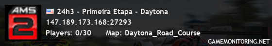 24h3 - Primeira Etapa - Daytona