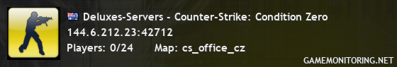 Deluxes-Servers - Counter-Strike: Condition Zero