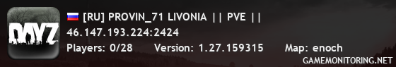 [RU] PROVIN_71 LIVONIA || PVE ||