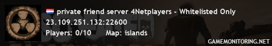 private friend server 4Netplayers - Whitelisted Only