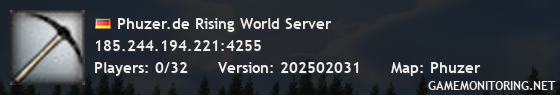 Phuzer.de Rising World Server