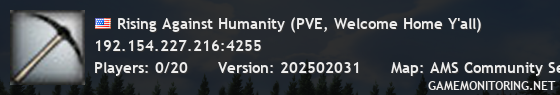 Rising Against Humanity (PVE, Welcome Home Y'all)