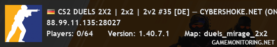 CS2 DUELS 2X2 | 2x2 | 2v2 #35 [DE] — CYBERSHOKE.NET (ONLY MIR