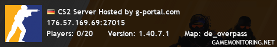 CS2 Server Hosted by g-portal.com