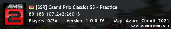 [SSR] Grand Prix Classics S5 - Practice