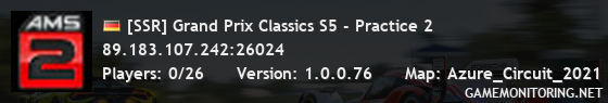[SSR] Grand Prix Classics S5 - Practice 2