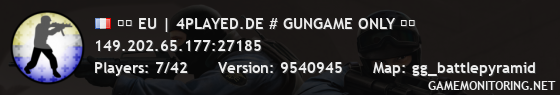 ❱❱ EU | 4PLAYED.DE # GUNGAME ONLY ❰❰