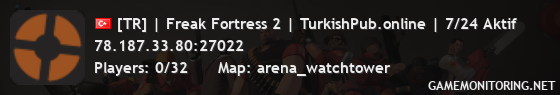 [TR] | Freak Fortress 2 | TurkishPub.online | 7/24 Aktif