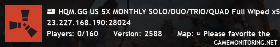 HQM.GG US 5X MONTHLY QUAD Full Wiped x5|Shop|Kits|Skins|TP|Home HQM.GG US 5X MONTHLY QUAD Full Wiped x5|Shop|Kits|Skins|TP|Home