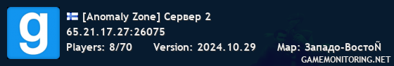 [Anomaly Zone] Сервер 2
