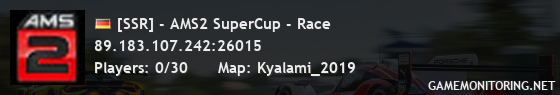 [SSR] - AMS2 SuperCup - Race