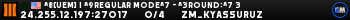 ^8[UEM] | ^9Regular Mode^7 - ^3Round:^7 3