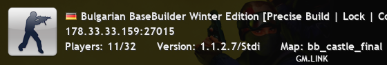 Bulgarian BaseBuilder Winter Edition [Precise Build | Lock | Copy | Training]