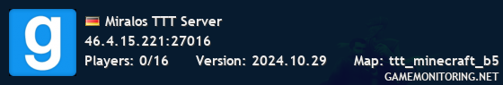 Miralos TTT Server