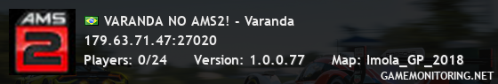 VARANDA NO AMS2! - Varanda