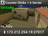 Counter-Strike 1.6 Server