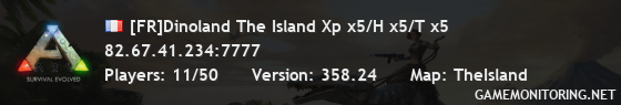 [FR]Dinoland The Island Xp x5/H x5/T x5