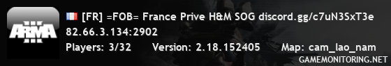 [FR] =FOB= France Prive H&M SOG discord.gg/c7uN3SxT3e