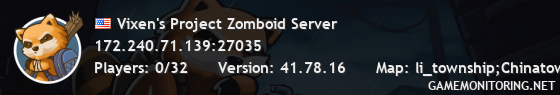 Vixen's Project Zomboid Server Vixen's Project Zomboid Server