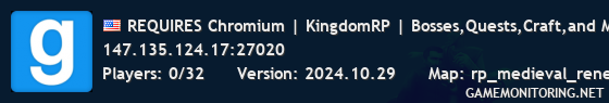 REQUIRES Chromium | KingdomRP | Bosses,Quests,Craft,and More