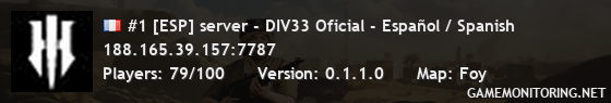 #1 [ESP] server - DIV33 Oficial - Español / Spanish