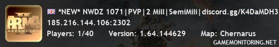 *NEW* NWDZ 1071|PVP|2 Mill|SemiMili|discord.gg/K4DaMDH3