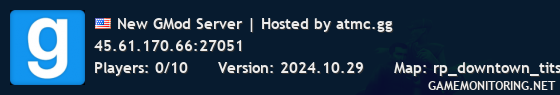 New GMod Server | Hosted by atmc.gg