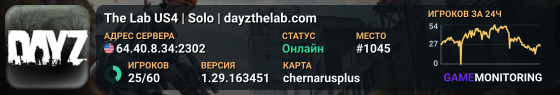 The Lab US4 | Solo | dayzthelab.com