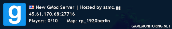 New GMod Server | Hosted by atmc.gg