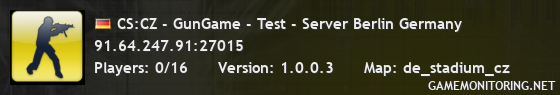 CS:CZ - GunGame - Test - Server Berlin Germany