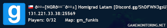 🔻[NGR🇨🇱] Homigrad Latam [Discord.gg/ShDFWN3gsU]