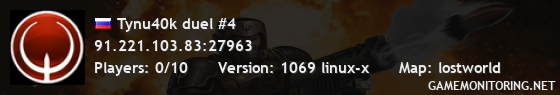 Tynu40k duel #4 Tynu40k duel #4