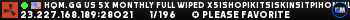 HQM.GG US 5x MONTHLY Full Wiped x5|Shop|Kits|Skins|TP|Home|Loot HQM.GG US 5x MONTHLY Full Wiped x5|Shop|Kits|Skins|TP|Home|Loot