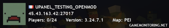 UPANEL_TESTING_OPENMOD