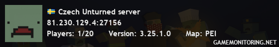 Czech Unturned server