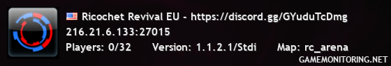 Ricochet Revival EU - https://discord.gg/GYuduTcDmg