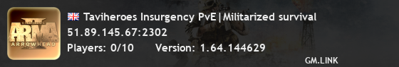 Taviheroes Insurgency PvE|Militarized survival
