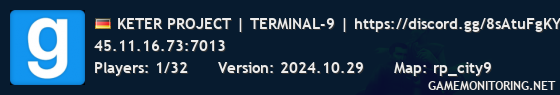 KETER PROJECT | TERMINAL-9 | https://discord.gg/8sAtuFgKYF