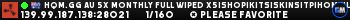HQM.GG AU 5X MONTHLY Full Wiped x5|Shop|Kits|Skins|TP|Home|Loot HQM.GG AU 5X MONTHLY Full Wiped x5|Shop|Kits|Skins|TP|Home|Loot