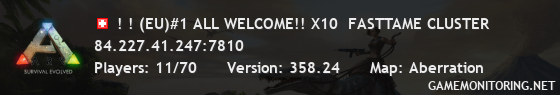 ! ! (EU)#1 ALL WELCOME!! X10  FASTTAME CLUSTER