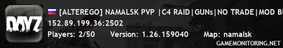 [ALTEREGO] NAMALSK 2.0 PVP |3PP|BBP|LOOT+|AIRDROP|GUNs HELIs CA