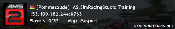 [Pommesbude]  AS.SimRacingStudio Training