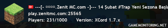 ---[- ᴘʟᴀʏ.Zenit MC.com -]--- 14 Şubat #Trap Yeni Sezona Başlanacak