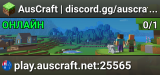 AusCraft | discord.gg/auscraft Progress through free ranks! /rank