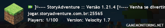 ]━---- StoryAdventure :: Versão 1.21.4 [━---- Venha se divertir | Survival SkyBlock Cobblemon