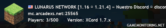 LUNARUS NETWORK [1.16 → 1.21.4] » Nuestro Discord → discord.gg/lunarus «