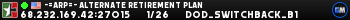 -=ARP=- Alternate Retirement Plan -=ARP=- Alternate Retirement Plan