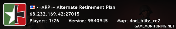 -=ARP=- Alternate Retirement Plan -=ARP=- Alternate Retirement Plan