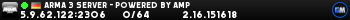 Arma 3 Server - Powered by AMP Arma 3 Server - Powered by AMP